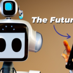 Business Phones Are The Future. A robot holding a phone indicating that phones will be part of businesses for years to come.